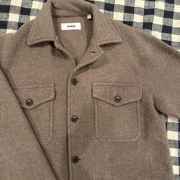 Buck Mason Felted Wool Field Jacket XS - Picture 5 of 6